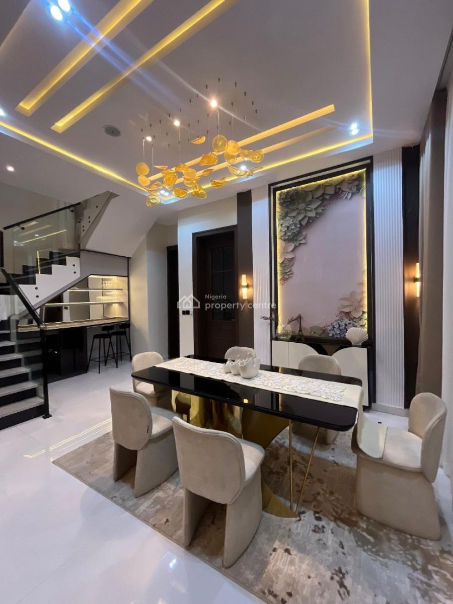 Luxury Furniture 5 Bedroom Detached Duplex, Mega Mound, Ikota, Lekki, Lagos, Detached Duplex for Rent