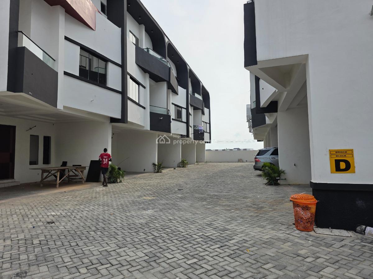 4 Bedroom Terrace Duplex with Bq, Pantheon Bridge Estate, Lekki, Lagos, Terraced Duplex for Rent