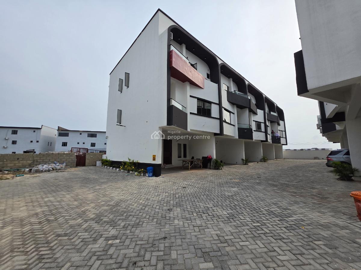 4 Bedroom Terrace Duplex with Bq, Pantheon Bridge Estate, Lekki, Lagos, Terraced Duplex for Rent