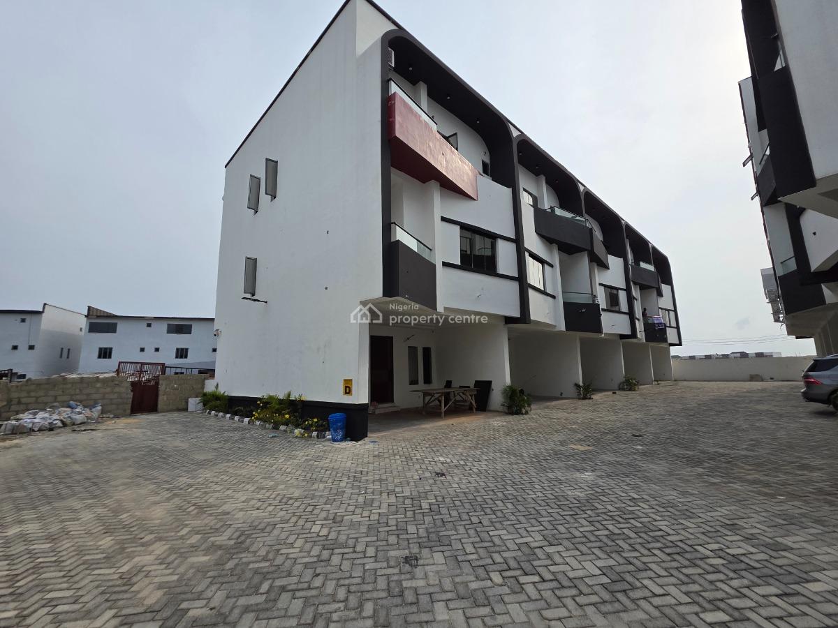 4 Bedroom Terrace Duplex with Bq, Pantheon Bridge Estate, Lekki, Lagos, Terraced Duplex for Rent