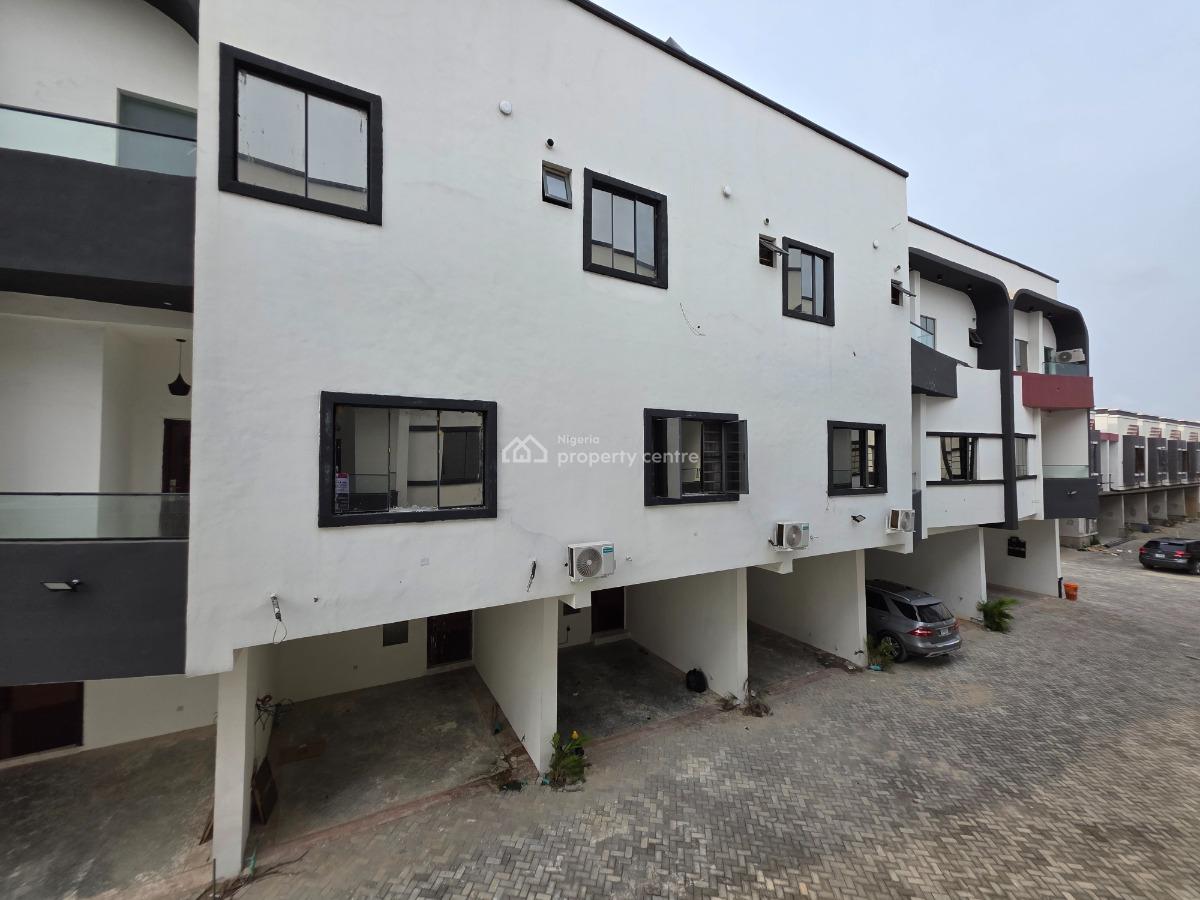 4 Bedroom Terrace Duplex with Bq, Pantheon Bridge Estate, Lekki, Lagos, Terraced Duplex for Rent