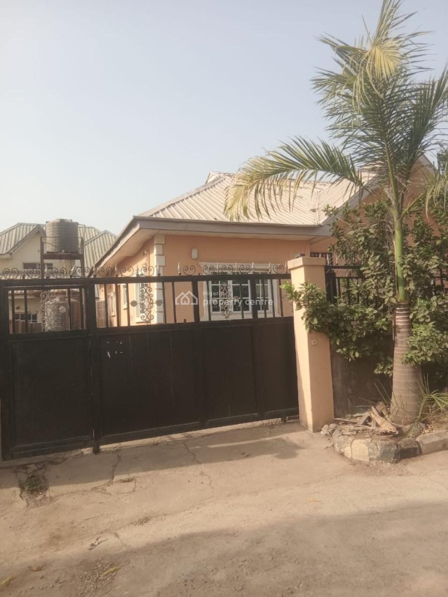a Detached 3bedroom Bungalow with an Attached Bq, Palm Haight Home, Lugbe, Lugbe District, Abuja, Detached Bungalow for Sale