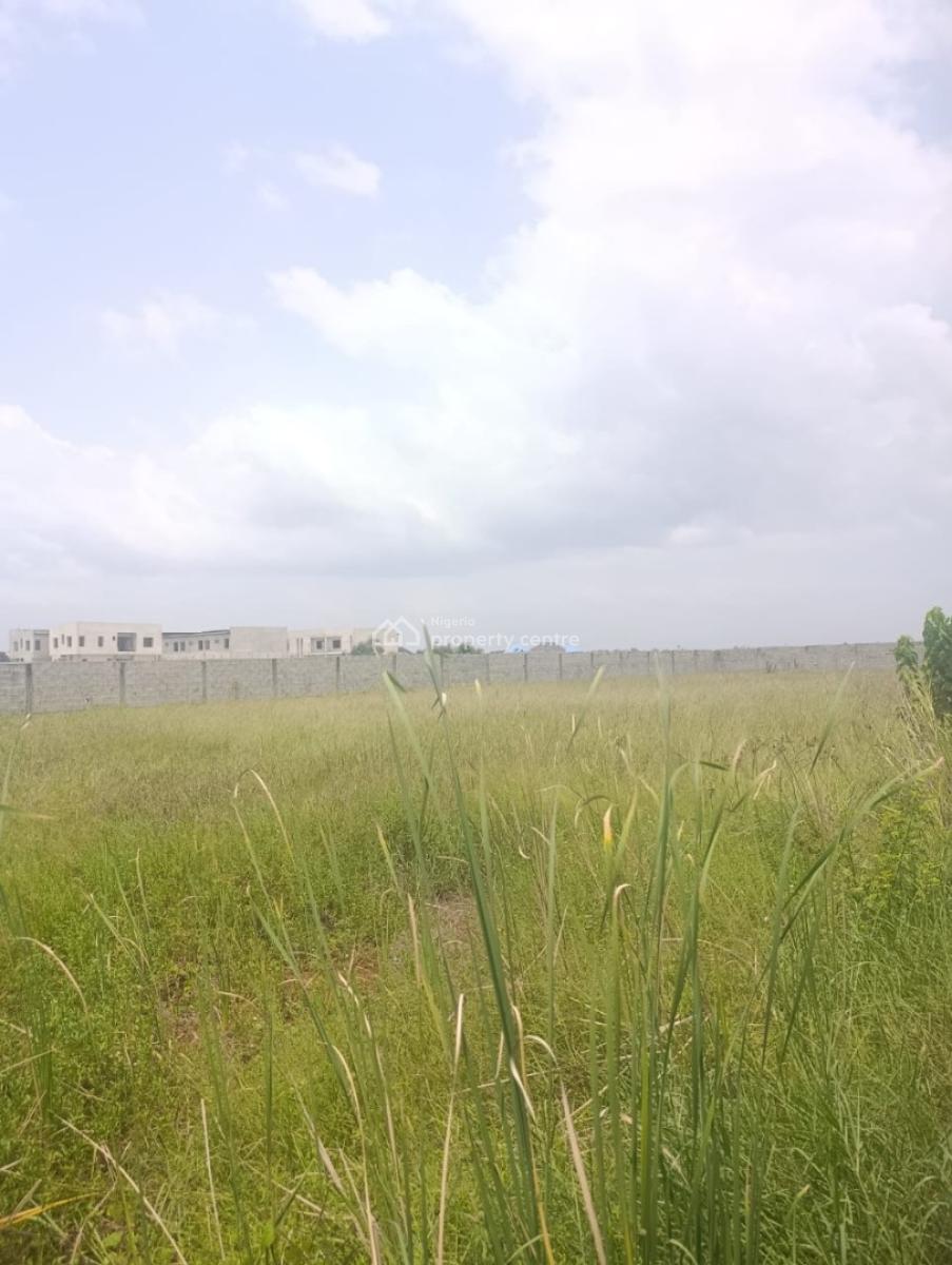 2,100sqm Fenced &gated  Commercial Land .just 2plots Away From Express, New Road,opposite Peace Garden Estate ,near Shoprite ,nigeria, Sangotedo, Ajah, Lagos, Commercial Land for Sale