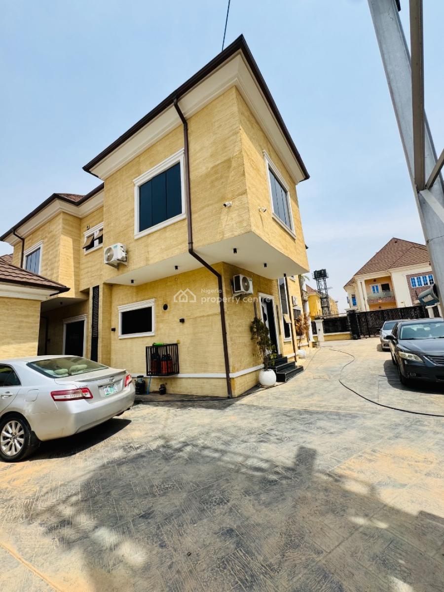 4 Bedroom Fully Detached Smart Duplex Private 1 Bedroom Guest Chale, Opp Gaduwa Estate, Gaduwa, Abuja, Detached Duplex for Sale