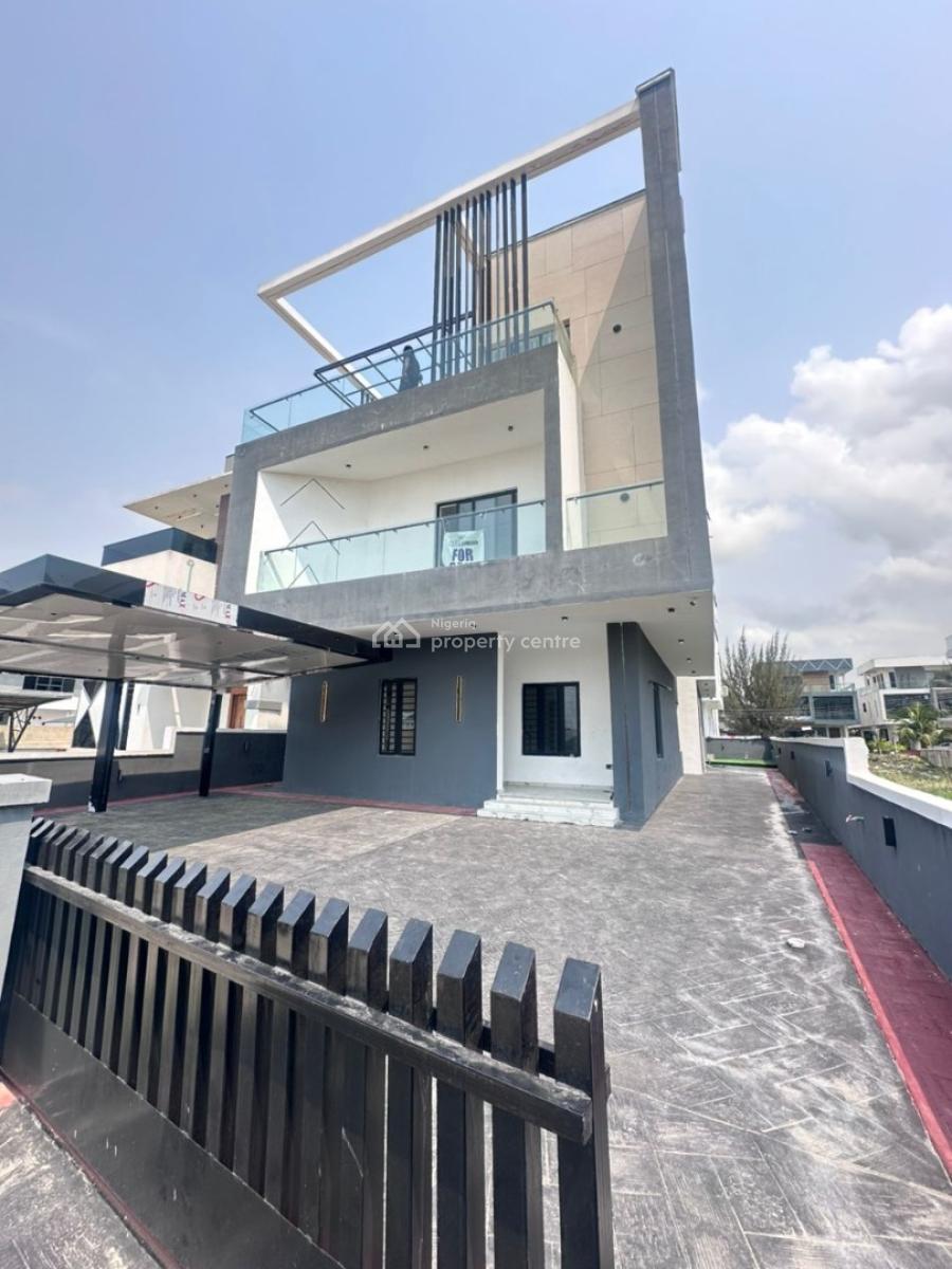 Super Solid 5 Bedroom Detached with Pool & Bq, Ikota, Lekki, Lagos, Detached Duplex for Sale