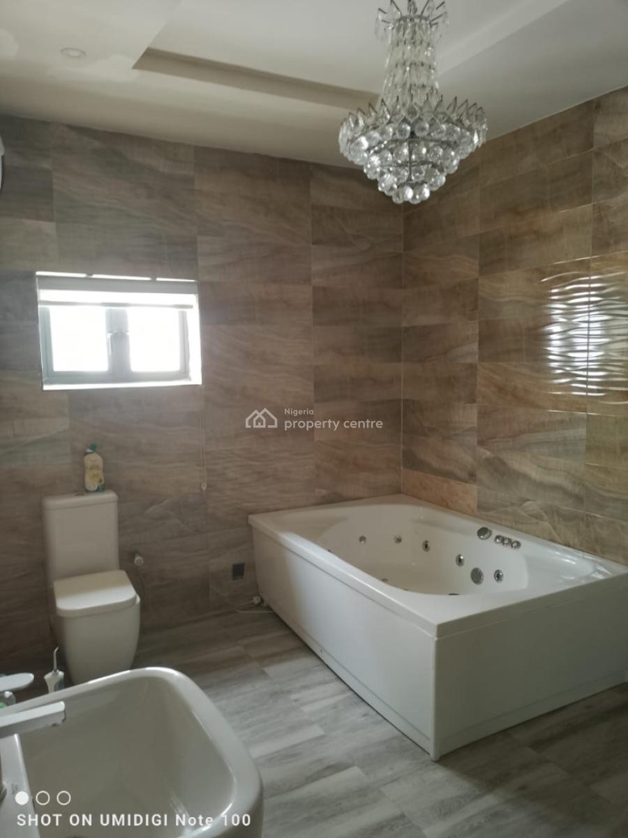 Partly Furnished Luxury Ezecutive 5bedroom Fully Detached House &bq, Royal Garden Estate,ajiwe ,ajah ,lagos ,nigeria, Ajiwe, Ajah, Lagos, Detached Duplex for Sale