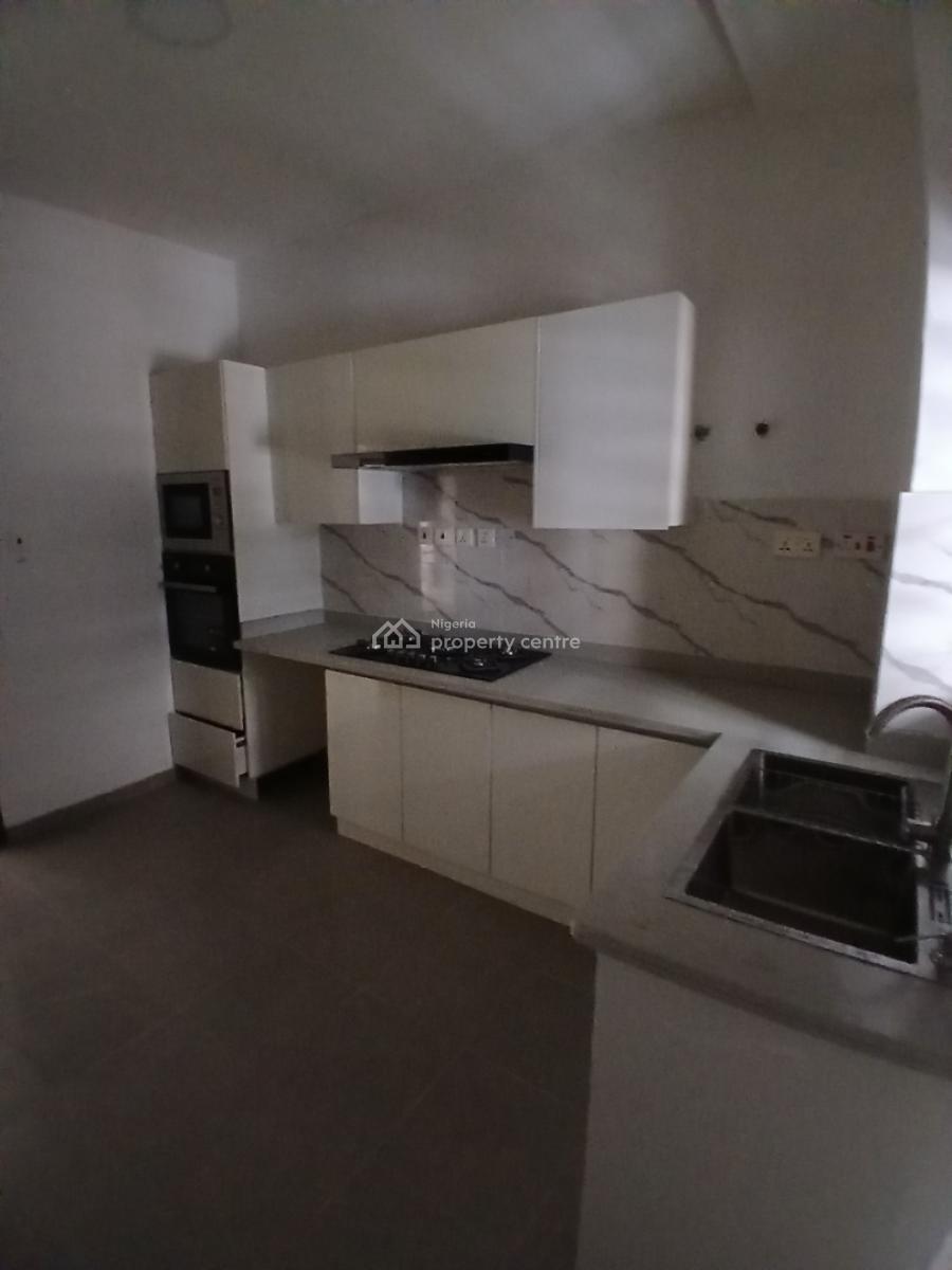 Serviced 3 Bedroom En-suite Flat with an Enclosws Fitted Kitchen, Cook, Ikate, Lekki, Lagos, Flat / Apartment for Rent