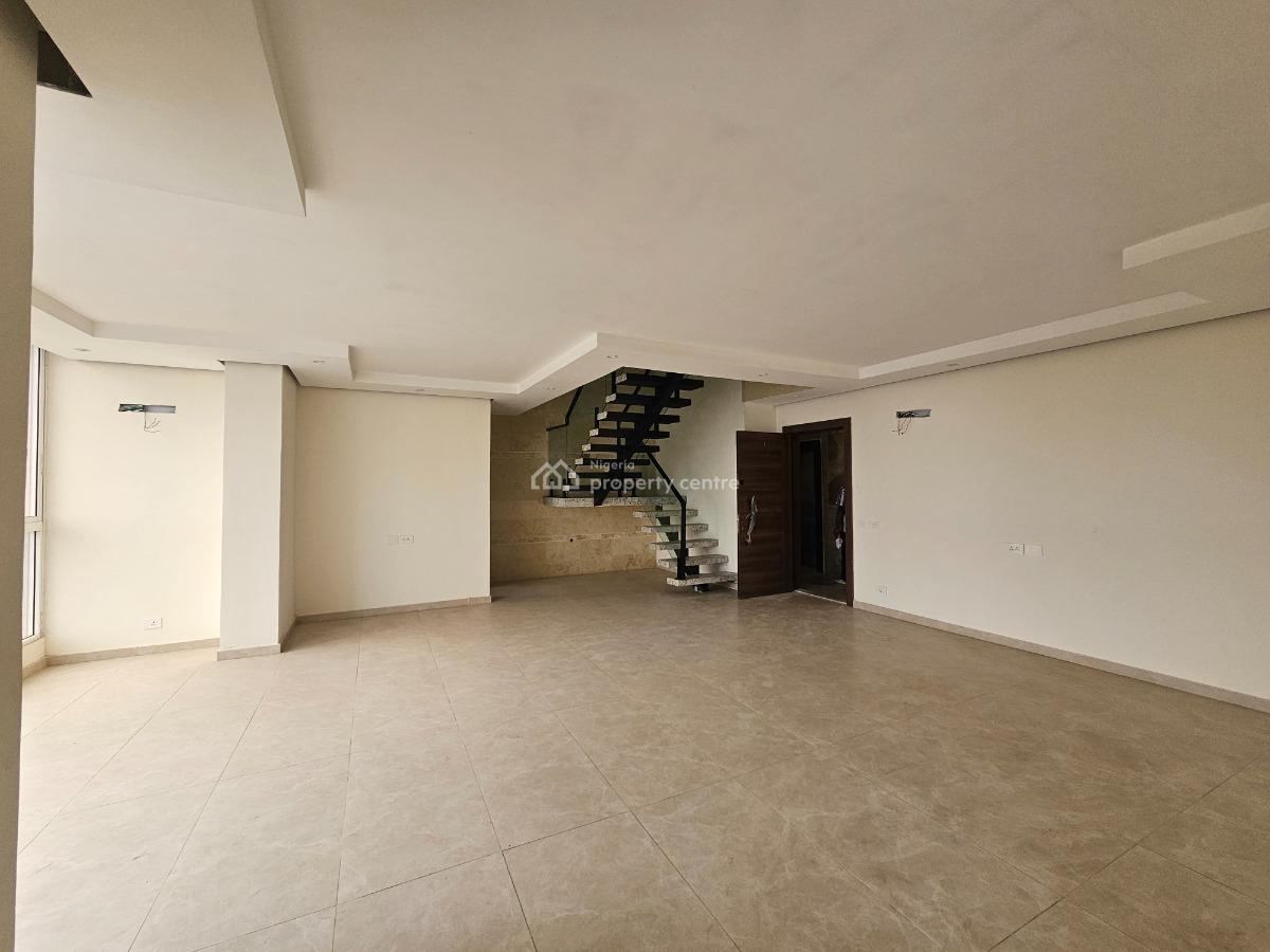 Luxury 4 Bedroom Fully Serviced Pent Masionette with Bq, Ajose Adeogun, Victoria Island (vi), Lagos, Terraced Duplex for Sale