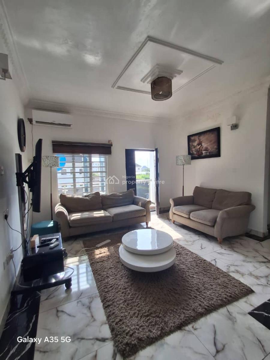 Fully Furnished 2 Bedroom Flat Is Available in a Secured Estate, Off Monastery Road, Sangotedo, Ajah, Lagos, Flat / Apartment for Rent