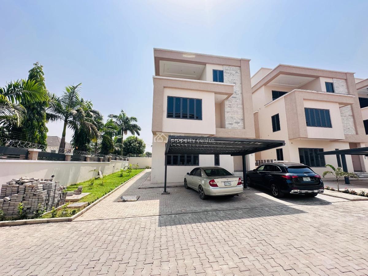 5 Bedroom Detached Duplex with Bq  3 Sitting Rooms  Fitted Kitchen, Wuse, Abuja, Detached Duplex for Sale