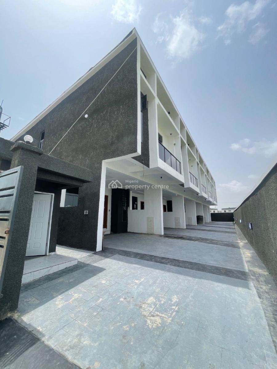 Newly Built 3 Bedroom Terraced Duplex in a Communal Living Space, Abraham Adesanya, Ajah, Lagos, Terraced Duplex for Sale