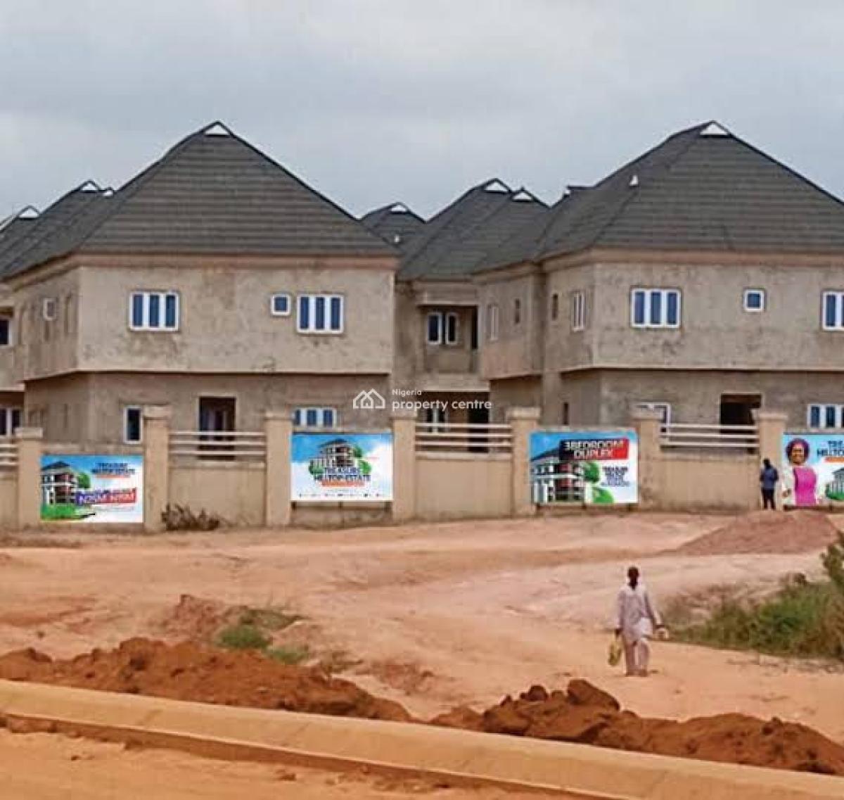 Luxury 4 Bedroom Duplex (carcass), Treasure Hiltop Estate, Command Road, Alagbado, Ifako-ijaiye, Lagos, Detached Duplex for Sale