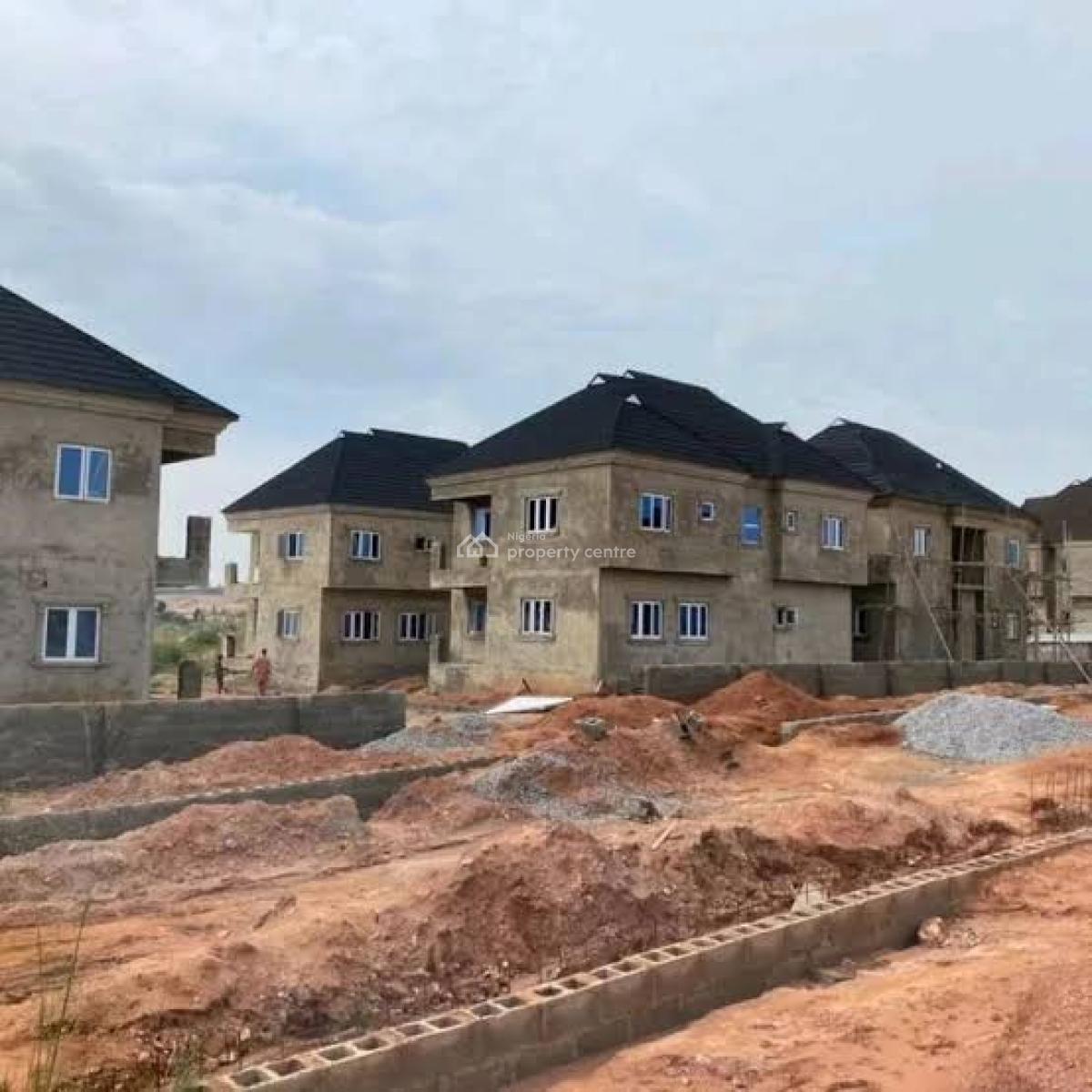 Luxury 4 Bedroom Duplex (carcass), Treasure Hiltop Estate, Command Road, Alagbado, Ifako-ijaiye, Lagos, Detached Duplex for Sale