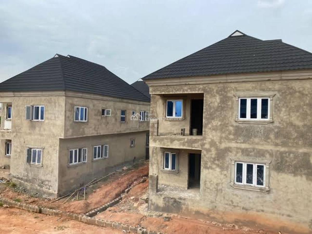 Luxury 4 Bedroom Duplex (carcass), Treasure Hiltop Estate, Command Road, Alagbado, Ifako-ijaiye, Lagos, Detached Duplex for Sale