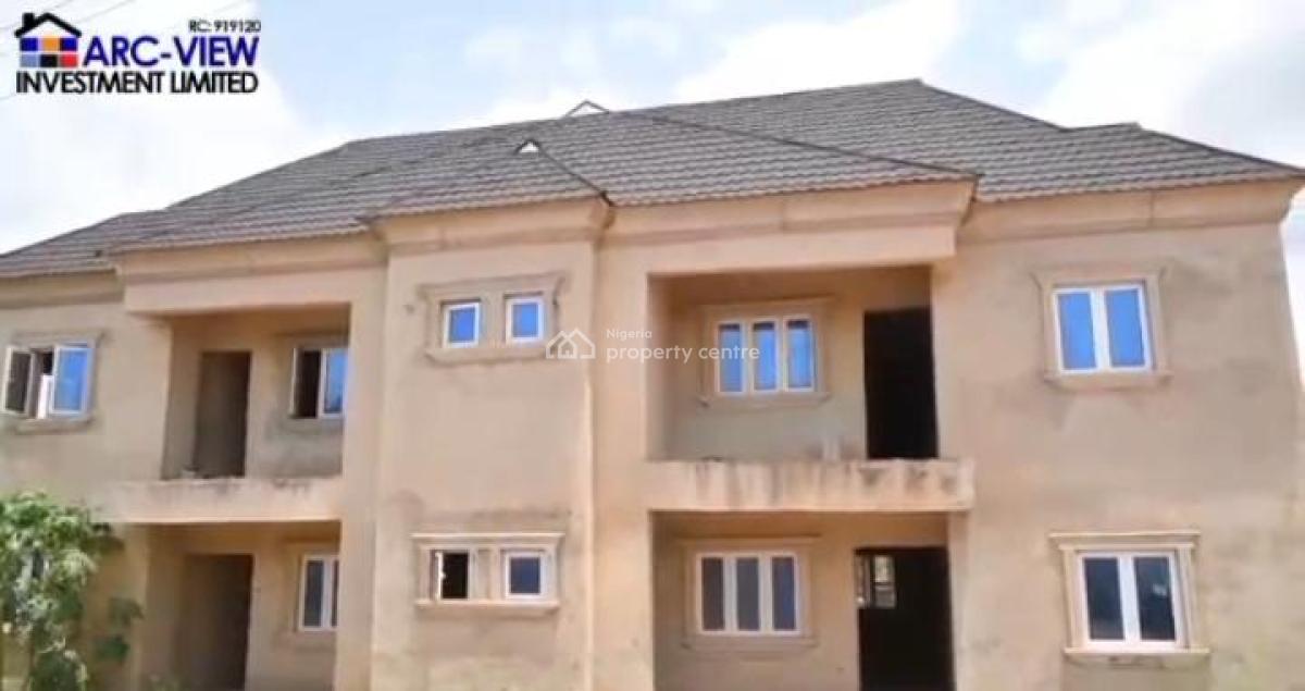 Luxury 4 Bedroom Duplex (carcass), Command Road, Alagbado, Ifako-ijaiye, Lagos, Detached Duplex for Sale