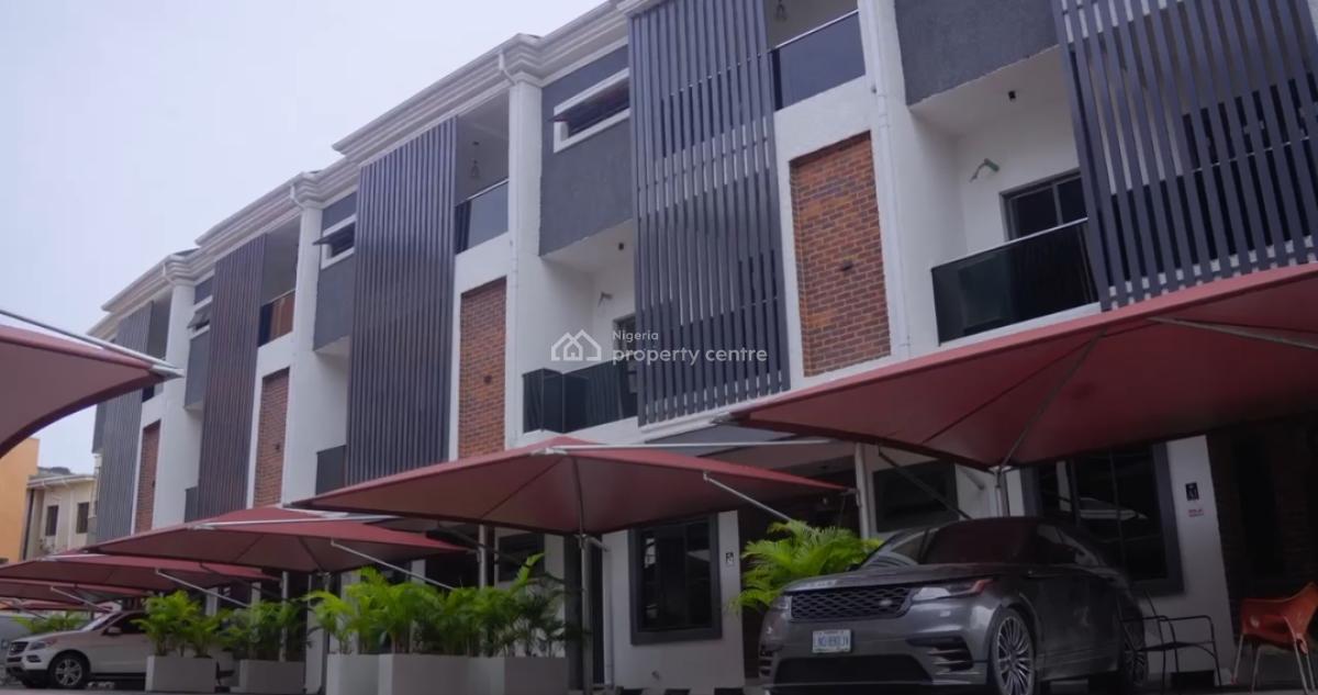 4 Bed Terrace Duplex with Swimming Pool, Gym and Bq !!!! Tltle:*approv, Ikate Elegushi, Lekki, Lagos, Terraced Duplex for Sale