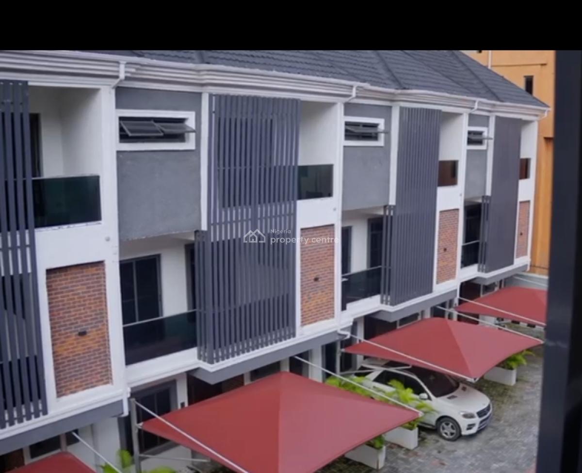 4 Bed Terrace Duplex with Swimming Pool, Gym and Bq !!!! Tltle:*approv, Ikate Elegushi, Lekki, Lagos, Terraced Duplex for Sale