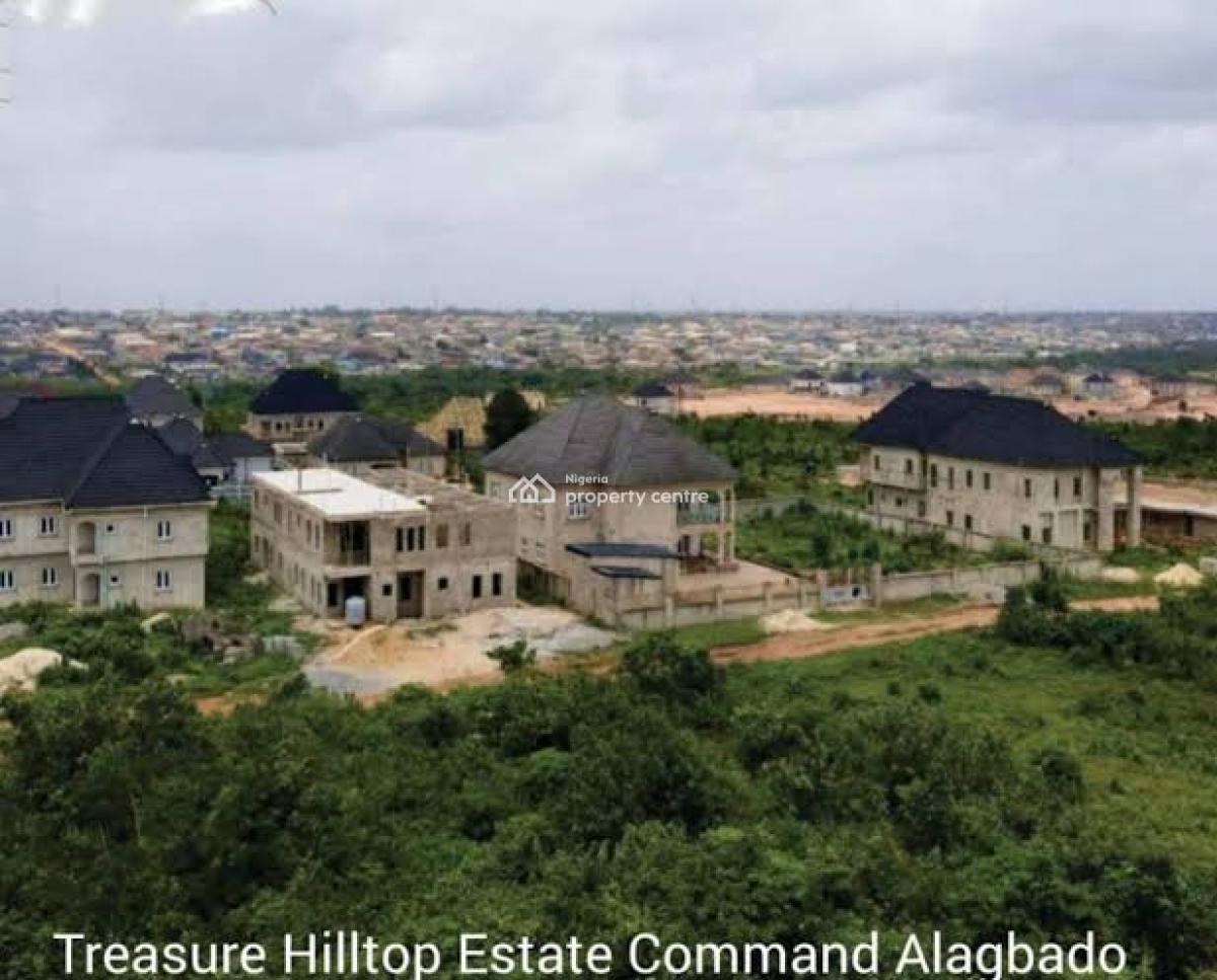 Luxury Exclusive Buy and Build Land with Cofo, Treasure Hiltop Estate, Command Road, Alagbado, Ifako-ijaiye, Lagos, Residential Land for Sale