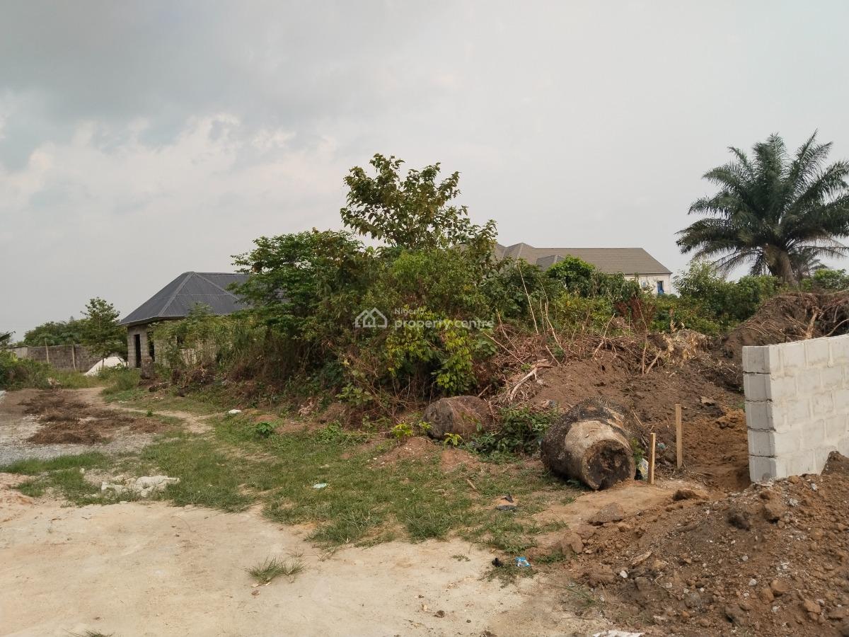 We Located Residential 2 Plots of Land, Apu Road Off Eneka Rukpokwu Road, Rukpokwu, Port Harcourt, Rivers, Residential Land for Sale