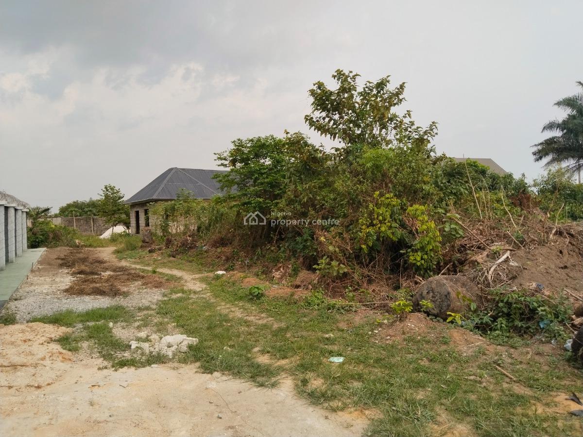 We Located Residential 2 Plots of Land, Apu Road Off Eneka Rukpokwu Road, Rukpokwu, Port Harcourt, Rivers, Residential Land for Sale