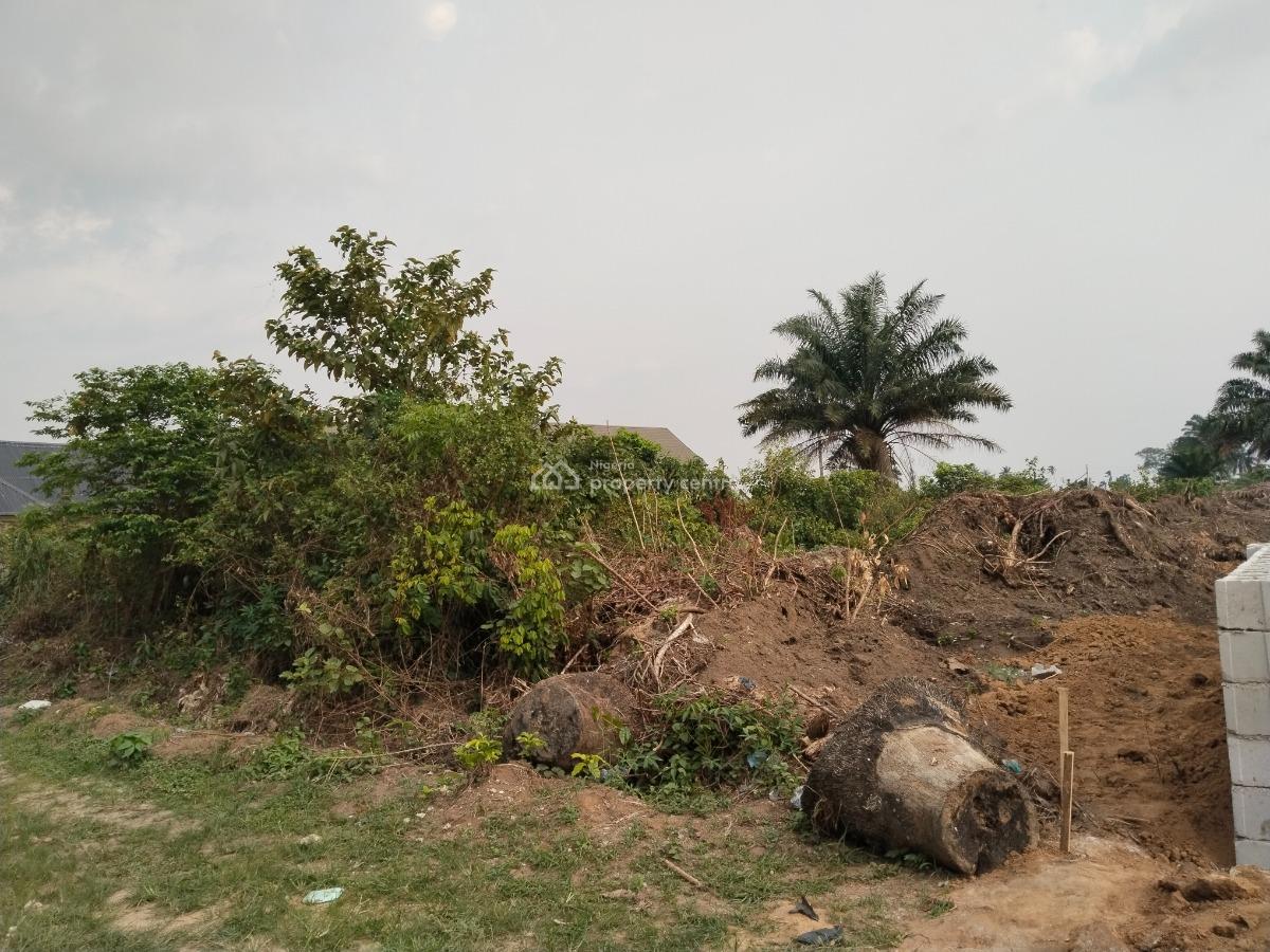 We Located Residential 2 Plots of Land, Apu Road Off Eneka Rukpokwu Road, Rukpokwu, Port Harcourt, Rivers, Residential Land for Sale