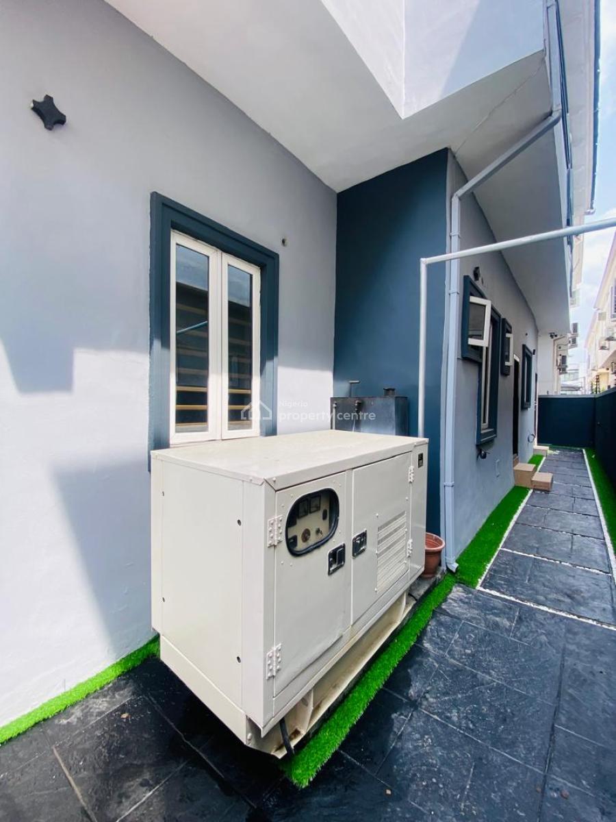 Well Finished 4bedroom Contemporary Design with a Bq, Cheveron Lekki, Lekki, Lagos, Detached Duplex for Sale