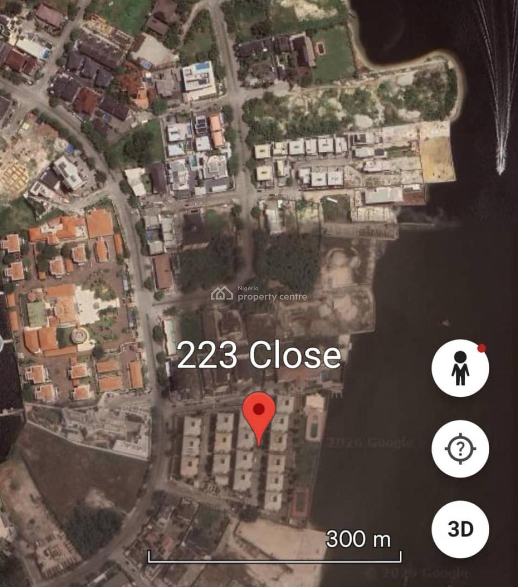 Water Front View Plot, 223 Close, Banana Island, Ikoyi, Lagos, Residential Land for Sale