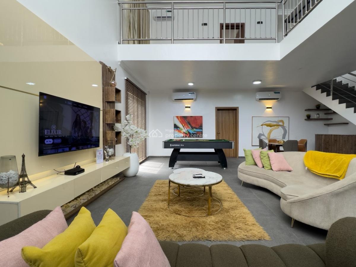 Luxury Fully Furnished 3 Bedroom Terrace Duplex, Adewale Oshin Street Off Fola Osibo, Lekki Phase 1, Lekki Phase 1, Lekki, Lagos, Flat / Apartment Short Let