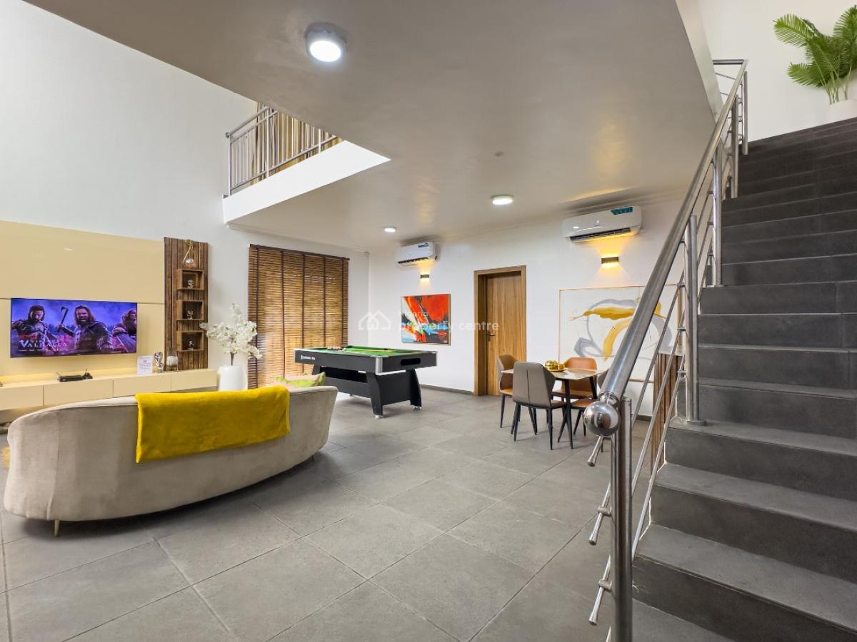 Luxury Fully Furnished 3 Bedroom Terrace Duplex, Adewale Oshin Street Off Fola Osibo, Lekki Phase 1, Lekki Phase 1, Lekki, Lagos, Flat / Apartment Short Let