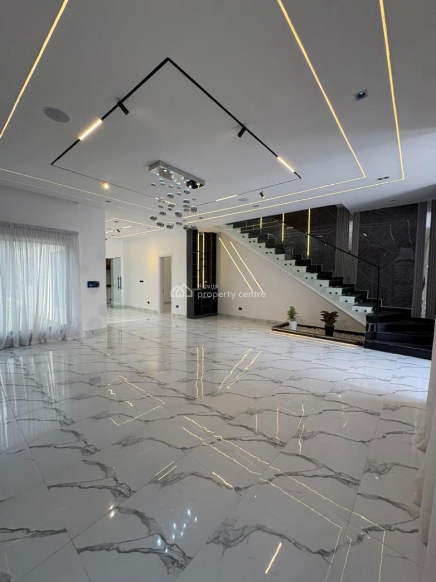 Fully Detached 5 Bedroom Duplex with Bq, Chevron, Lekki, Lagos, Detached Duplex for Sale