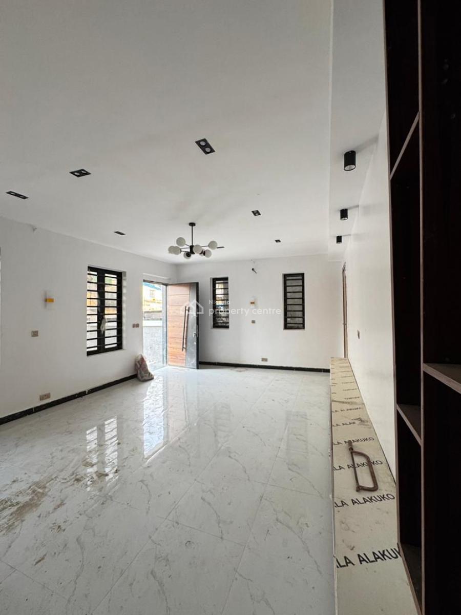 Nicely Built 4 Bedroom Semi Detached Duplex, Within an Estate Behind Roadsafty and Close to Jendol Mall, Akiode, Ojodu, Lagos, Detached Duplex for Sale