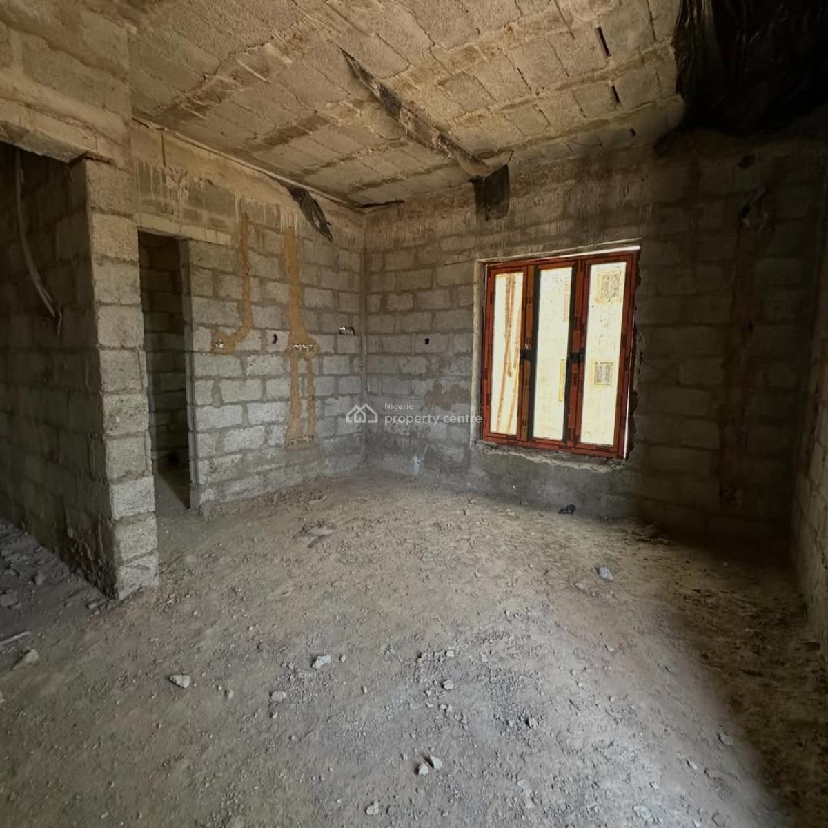 New 2-bedroom Apartment + Boys Quarters (semi-finished), Dakibiyu, Abuja, Block of Flats for Sale