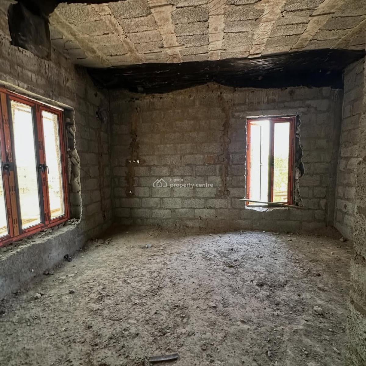 New 2-bedroom Apartment + Boys Quarters (semi-finished), Dakibiyu, Abuja, Block of Flats for Sale