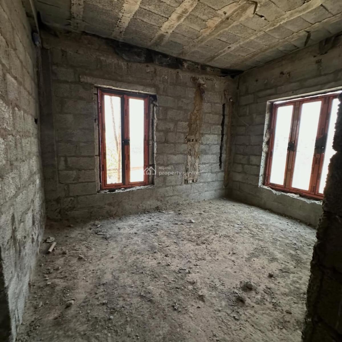 New 2-bedroom Apartment + Boys Quarters (semi-finished), Dakibiyu, Abuja, Block of Flats for Sale