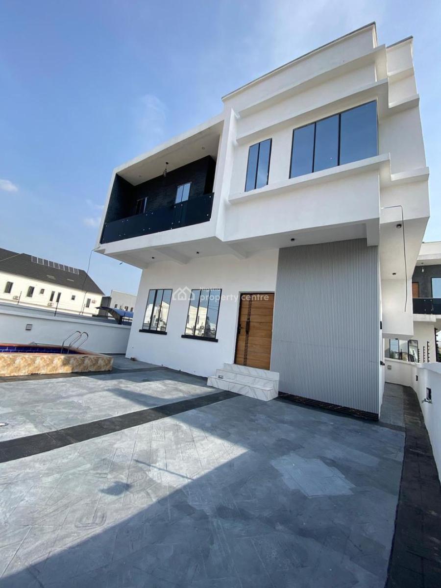Spacious 5-bedroom Detached House Located in a Well-developed Area, Ajahh, Lekki, Lagos, Detached Duplex for Sale