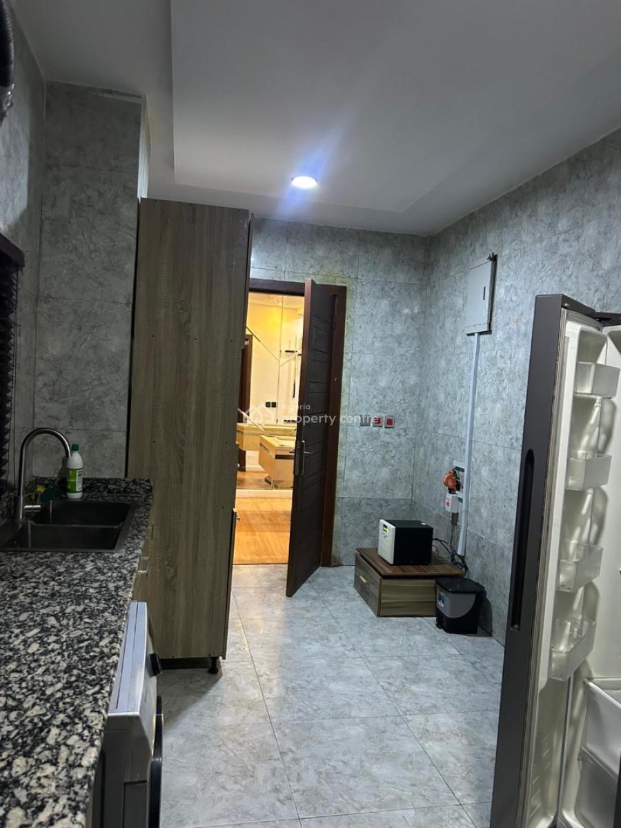 Luxury Serviced and Furnished 3 Bedroom Terrace House with a Room Bq, Ilasan, Lekki, Lagos, Terraced Duplex for Rent