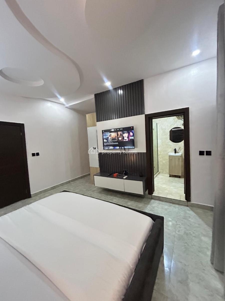 Luxury Serviced and Furnished 3 Bedroom Terrace House with a Room Bq, Ilasan, Lekki, Lagos, Terraced Duplex for Rent