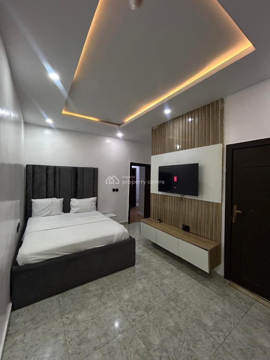 Luxury Serviced and Furnished 3 Bedroom Terrace House with a Room Bq, Ilasan, Lekki, Lagos, Terraced Duplex for Rent