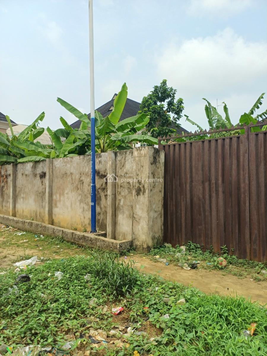 Fenced Plot of Land, New Road Ada George, Port Harcourt, Rivers, Residential Land for Sale
