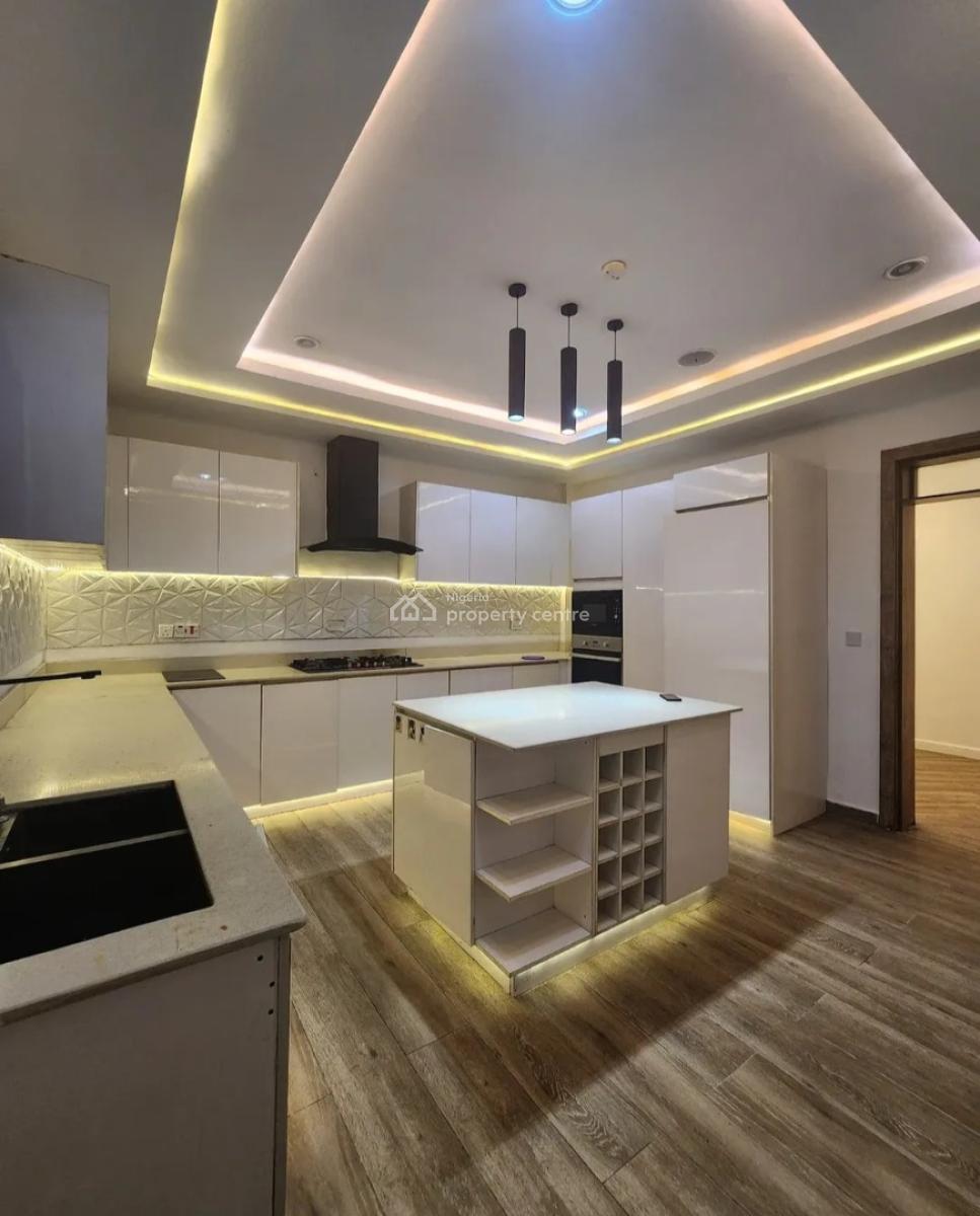 Serviced 4 Bedroom En-suite Maisonette with an Enclosed Fitted Kitchen, Oniru, Victoria Island (vi), Lagos, House for Rent