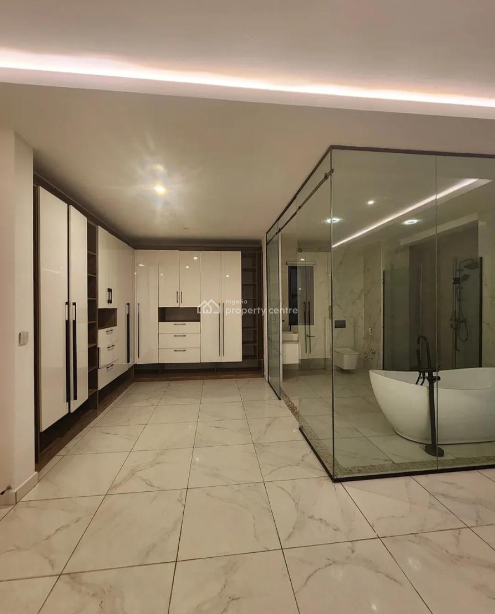 Serviced 4 Bedroom En-suite Maisonette with an Enclosed Fitted Kitchen, Oniru, Victoria Island (vi), Lagos, House for Rent