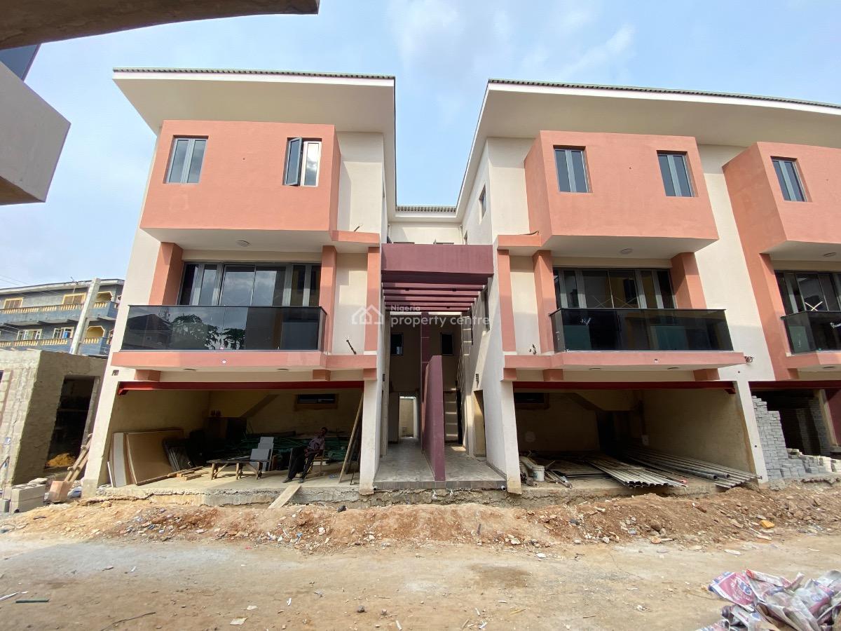 Contemporary 4 Bedroom Terraced Duplex, Adeniyi Jones, Ikeja, Lagos, Terraced Duplex for Rent