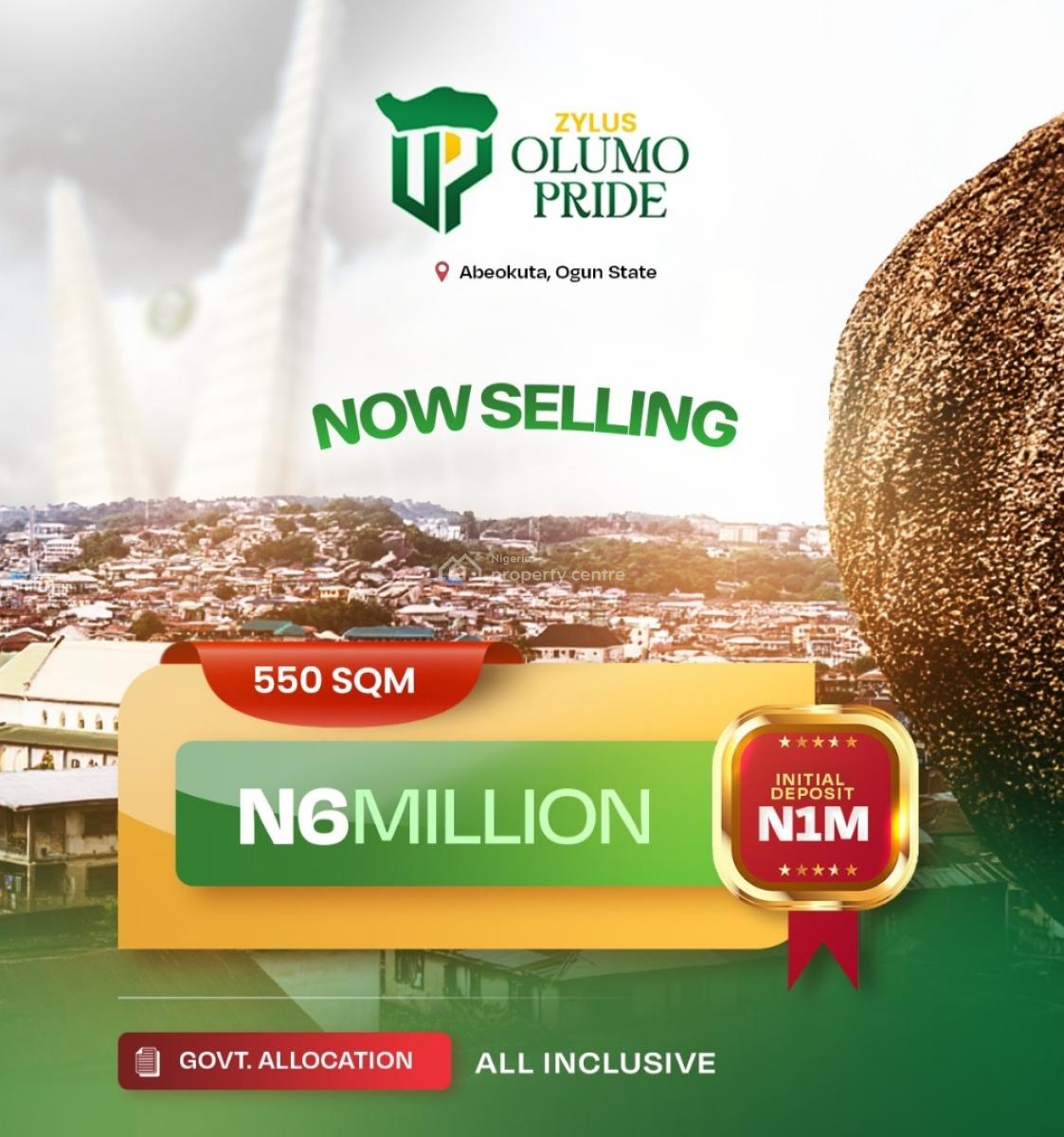 Land, Abeokuta South, Ogun, Land for Sale