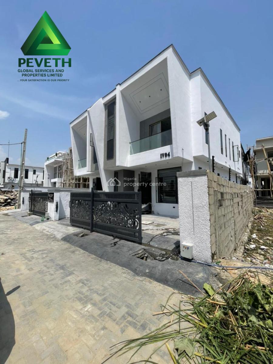 4 Bedroom Semi Detached Duplex with Bq, Ikota, Lekki, Lagos, Semi-detached Duplex for Sale