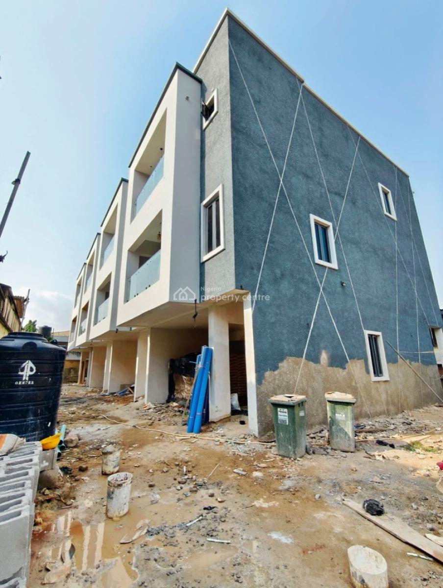 Elegant 4 Bedroom Terrace Duplexes + Bq in Secure Location, Allen, Ikeja, Lagos, Terraced Duplex for Sale