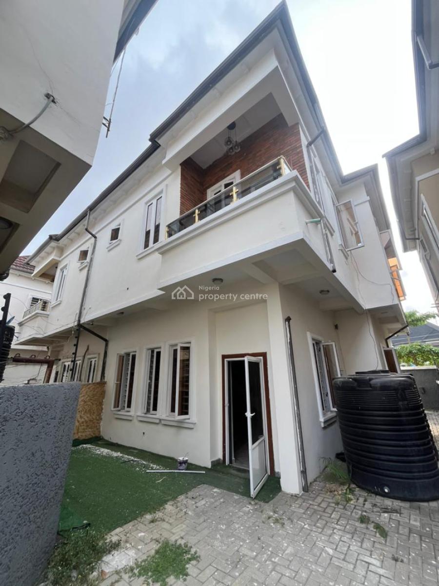 Exquisite 4 Bedroom Semi-detached Duplex with Bq, Chevron, Lekki, Lagos, Semi-detached Duplex for Rent