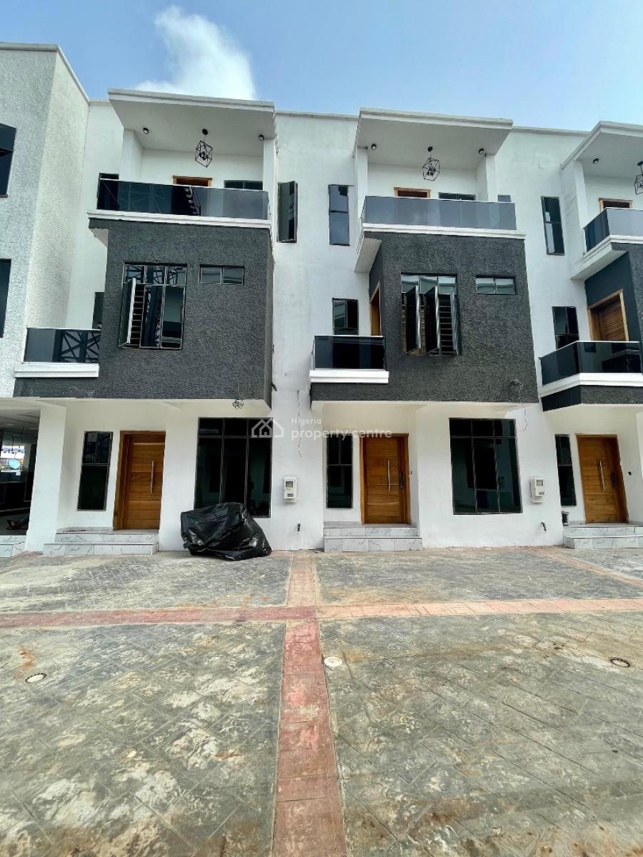 4bedroom Terrace Duplex with Swimming Pool and Gym Available Chevron, Chevron, Lekki, Lagos, Semi-detached Duplex for Rent