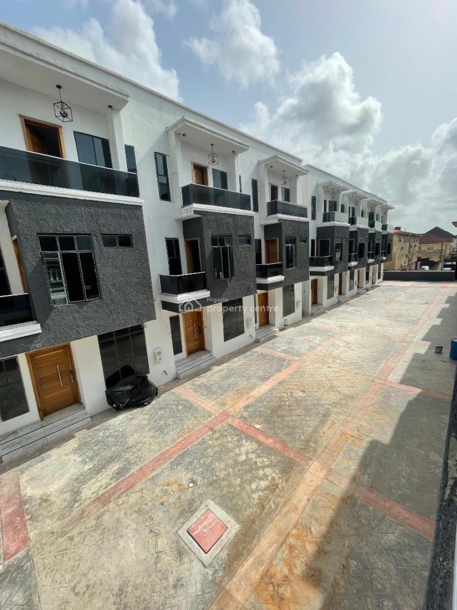 4bedroom Terrace Duplex with Swimming Pool and Gym Available Chevron, Chevron, Lekki, Lagos, Semi-detached Duplex for Rent