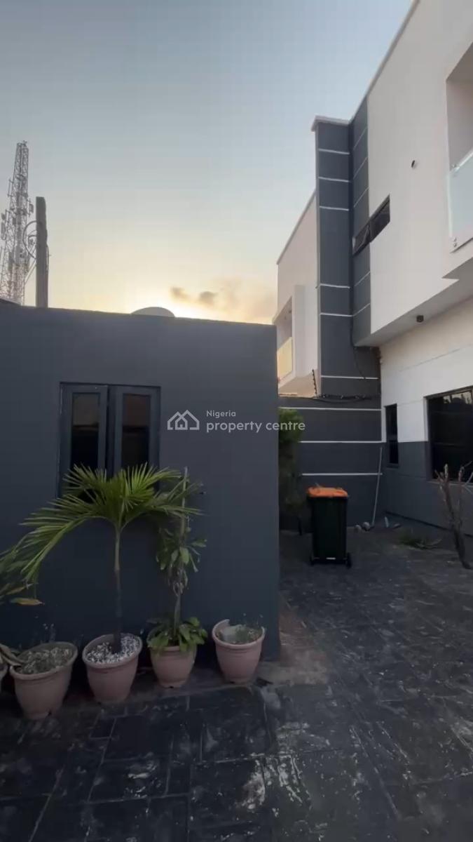 Semi Detached 4bedroom Ensuite Duplex with Private Pool, Secured Estate in Osapa Lekki, Lekki, Lagos, Semi-detached Duplex for Rent