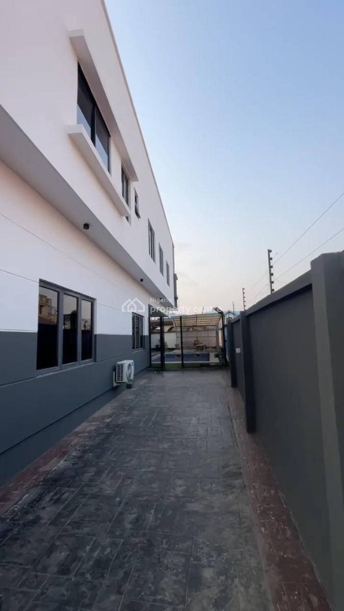 Semi Detached 4bedroom Ensuite Duplex with Private Pool, Secured Estate in Osapa Lekki, Lekki, Lagos, Semi-detached Duplex for Rent